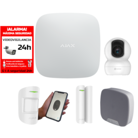 Kit alarma Ajax con cámara Ezviz