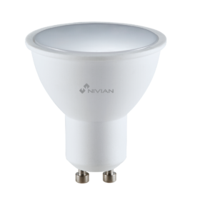 Bombilla inteligente Nivian RGBWBULB-45GU10-W
