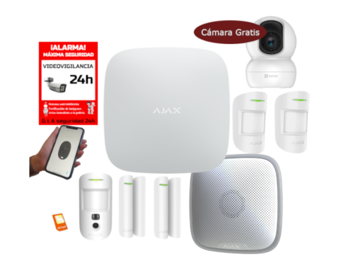 Kit Protección para CASA alarma AJAX Sistema de seguridad 