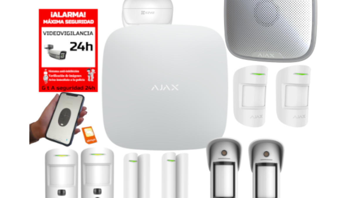 Ajax, un sistema de seguridad inteligente de nivel profesional - Audio  Video Gurús