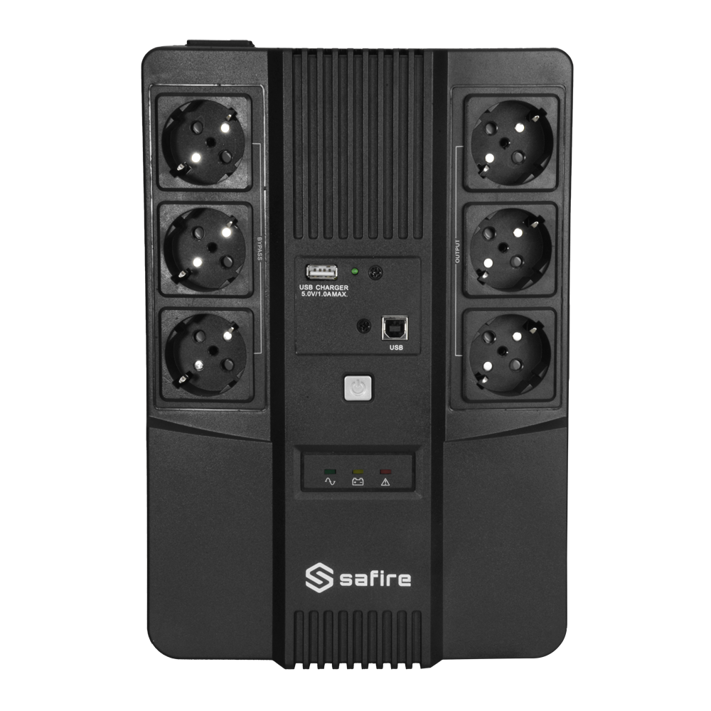 SAI UPS600VA-6 frontal