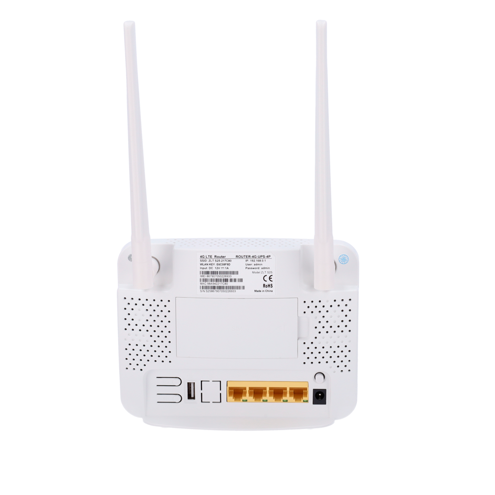 Router tarjeta SIM Safire 4G UPS 4P inferior