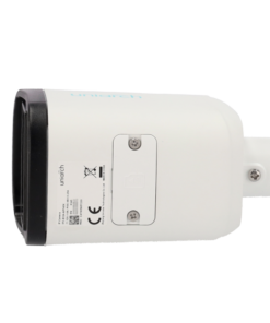 parte inferior de Cámara de vigilancia Uniarch UV-IPC-B124-APF40K - Cámara Bullet IP 4MP con visión nocturna de 30m, PoE y resistencia IP67.