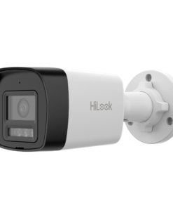 Cámara Bullet IP HiLook IPC-B140HA-LUC 4MP, Lente 2.8mm, Luz Híbrida 20m, Micrófono, PoE, Resistente IP67