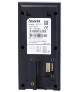 Kit videoportero Akuvox AK-KIT-E12PS51-POE parte posterior placa