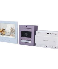 Kit videoportero Hikvision DS-KIS704EYAluminum