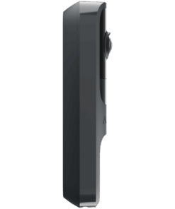 Video timbre Ajax Doorbell Gris vista lateral