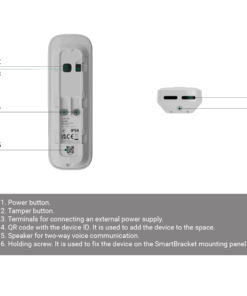 Video timbre Ajax Doorbell partes2
