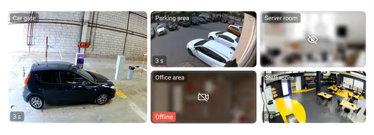 Posibilidad de mural de video personalizable