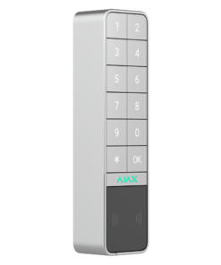 Teclado exterior alarma Ajax AJ-KEYPADOUTDOOR Blanco lateral