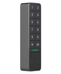 Teclado exterior alarma Ajax AJ-KEYPADOUTDOOR Gris vista lateral