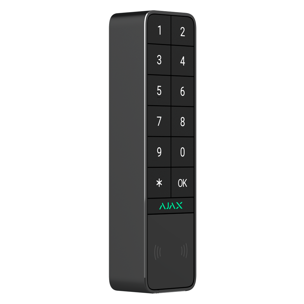 Teclado exterior alarma Ajax AJ-KEYPADOUTDOOR vista lateral
