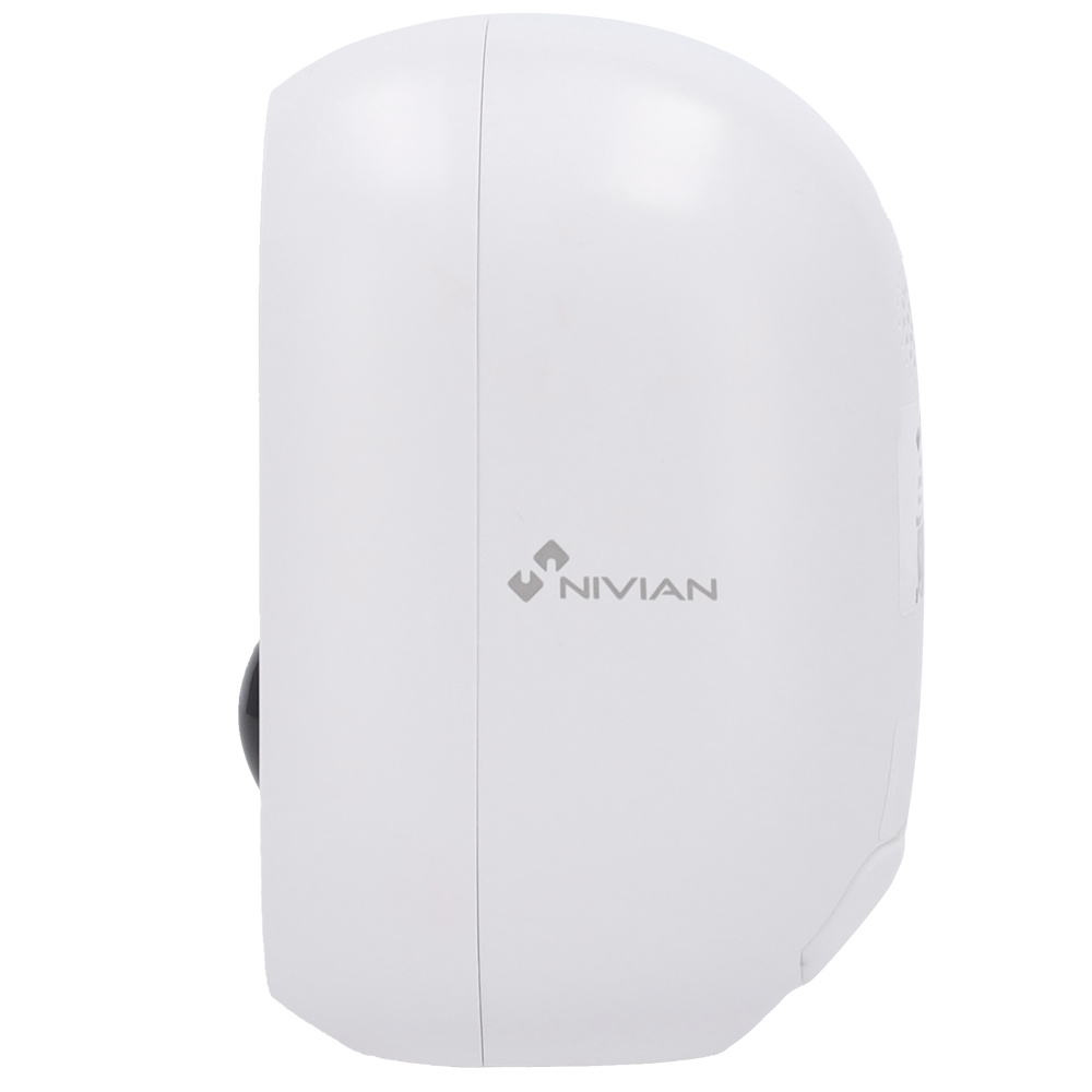 Cámara de vigilancia Nivian con batería NVS-IPC-04-BAT lateral
