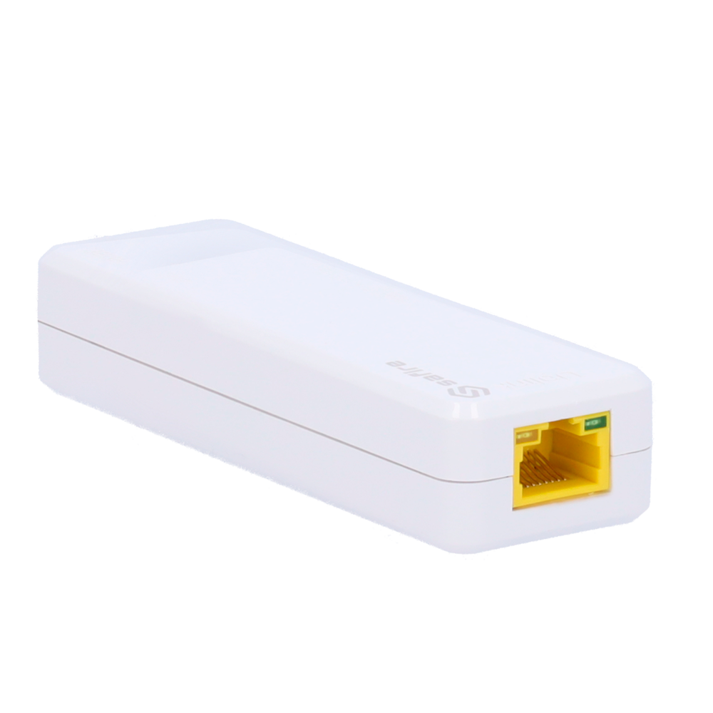 Extensor POE Safire SF-POE-EXT0302-60W lateral
